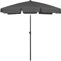vidaXL Beach Umbrella Anthracite 70.9"x47.2"