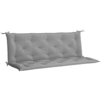 vidaXL Cushion for Swing Chair Gray 59.1" Fabric