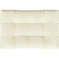 vidaXL Pallet Sofa Cushion Cream 47.2"x31.5"x3.9"