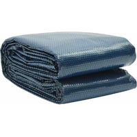 vidaXL Floating PE Solar Pool Film 102.4"x63" Black and Blue