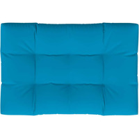 vidaXL Pallet Sofa Cushion Blue 47.2"x31.5"x3.9"
