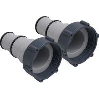 vidaXL Pool Hose Adapters 2 pcs Plastic