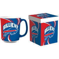 Buffalo Bills Coffee Mug 14oz Ceramic with Matching Box