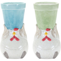 Terracotta Chicken Pot (Set of 2)