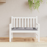 vidaXL Garden Bench Cushion Gray 43.3"x19.6"x2.7" Fabric