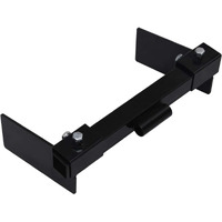 vidaXL Snow Plow Adapter for Lawn Mower Black