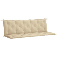 vidaXL Cushion for Swing Chair Beige 70.9" Fabric