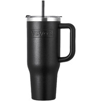 40 oz Insulated Water Bottle Stainless Steel Coffee Cup Handheld Black