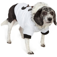 Aspen Winter-White Fashion Pet Parka Coat(D0102H70XY7.)