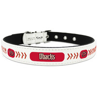 Arizona Diamondbacks Pet Collar Classic Baseball Leather Size Medium CO
