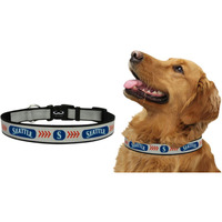 Seattle Mariners Pet Collar Reflective Baseball Size Toy CO