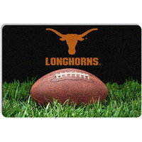 Texas Longhorns Pet Bowl Mat Classic Football Size Large CO