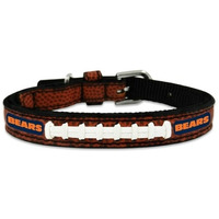 Chicago Bears Pet Collar Classic Leather Size Toy CO