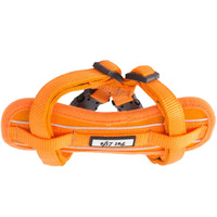 Mountaineer Chest Compression Adjustable Reflective Easy Pull Dog Harness(D0102H7L8LG.)