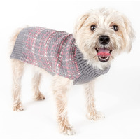 Vintage Symphony Static Fashion Knitted Dog Sweater(D0102H7LM6A.)