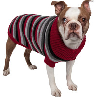 Polo-Casual Lounge Cable Knit Designer Turtle Neck Dog Sweater(D0102H7LDJW.)
