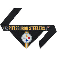Pittsburgh Steelers Pet Bandanna Size XL