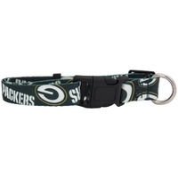 Green Bay Packers Pet Collar Size M