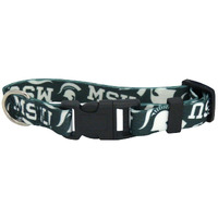 Michigan State Spartans Pet Collar Size L - Special Order