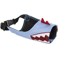 Pet Life Fumigation Adjustable Designer Dog Muzzle - Small - Blue