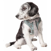 Pet Life 'Fidomite' Mesh Reversible And Breathable Adjustable Dog Harness W/ Designer Neck Tie(D0102H70X7U.)