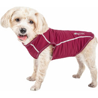 Pet Life Active 'Racerbark' 4-Way Stretch Performance Active Dog Tank Top T-Shirt(D0102H7LFVG.)