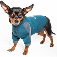 Dog Helios 'Eboneflow' Mediumweight 4-Way-Stretch Flexible And Breathable Performance Dog Yoga T-Shirt(D0102H7L3EA.)