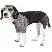 Pet Life Active 'Hybreed' 4-Way Stretch Two-Toned Performance Dog T-Shirt(D0102H7LFYW.)