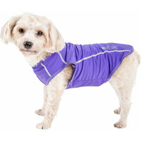 Pet Life Active 'Racerbark' 4-Way Stretch Performance Active Dog Tank Top T-Shirt(D0102H7LF1A.)