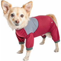 Dog Helios 'Tail Runner' Lightweight 4-Way-Stretch Breathable Full Bodied Performance Dog Track Suit(D0102H70H2G.)