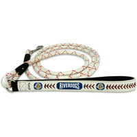 Charleston RiverDogs Pet Leash Leather Frozen Rope Baseball Size Medium CO