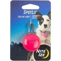 2023 NITE IZE SpotLit Collar Light, Pink Plastic, MAP: $7.64