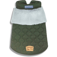 Touchdog  'Furrost-Bite' Fur and Fleece Fashion Dog Jacket(D0102HAXEAG.)