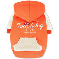 Touchdog  'Heritage' Soft-Cotton Fashion Dog Hoodie(D0102HAXE8W.)