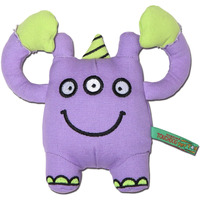 Touchdog  Cartoon Three-eyed Monster Plush Dog Toy(D0102HAX94V.)
