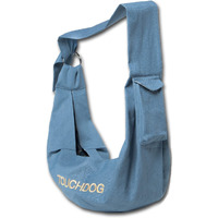 Touchdog  'Paw-Ease' Over-The-Shoulder Travel Sling Pet Carrier(D0102HAXA7V.)