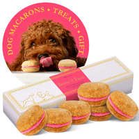 Dog Macarons - count of 6 (Dog Treats  Dog gifts)(D0102HIRLcg)