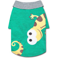 Touchdog  'Arubark' Caribbean Style Dog Polo T-Shirt(D0102HAXPRU.)