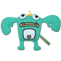 Touchdog  Cartoon Crabby Tooth Monster Plush Dog Toy(D0102HAX9FG.)