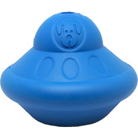 SN Flying Saucer Durable Rubber Chew Toy & Treat Dispenser