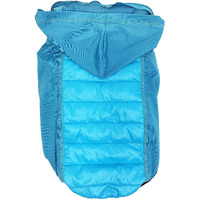 Pet Life  'Apex' Lightweight Hybrid 4-Season Stretch and Quick-Dry Dog Coat w/ Pop out Hood(D0102HAXRSU.)