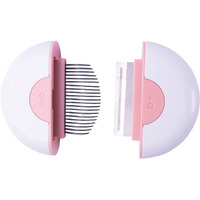 Pet Life  'LYNX' 2-in-1 Travel Connecting Grooming Pet Comb and Deshedder(D0102HAX2XY.)