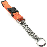 Pet Life  'Tutor-Sheild' Martingale Safety and Training Chain Dog Collar(D0102HAXA4V.)