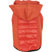 Pet Life  'Apex' Lightweight Hybrid 4-Season Stretch and Quick-Dry Dog Coat w/ Pop out Hood(D0102HAXRQA.)