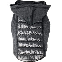 Pet Life  'Apex' Lightweight Hybrid 4-Season Stretch and Quick-Dry Dog Coat w/ Pop out Hood(D0102HAXRS7.)