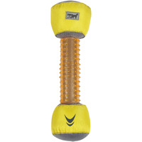 Pet Life  'Hoist-a-Fetch' Durable Nylon and Rubber Floating Dental Fetch Dog Toy(D0102HAXISG.)