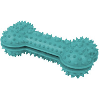 Pet Life  'Denta-Bone' TPR Treat Dispensing and Dental Cleaning Durable Dog Toy(D0102HAXIHG.)