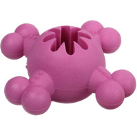 Pet Life  'Quadra-Bone' TPR Treat Dispensing Durable Dog Toy(D0102HAX93V.)