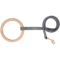 Pet Life  'Ever-Craft' Boutique Series Beechwood and Leather Designer Dog Leash(D0102HAXSBA.)
