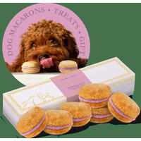 Dog Macarons - count of 6 (Dog Treats  Dog gifts)(D0102HIR0XU)